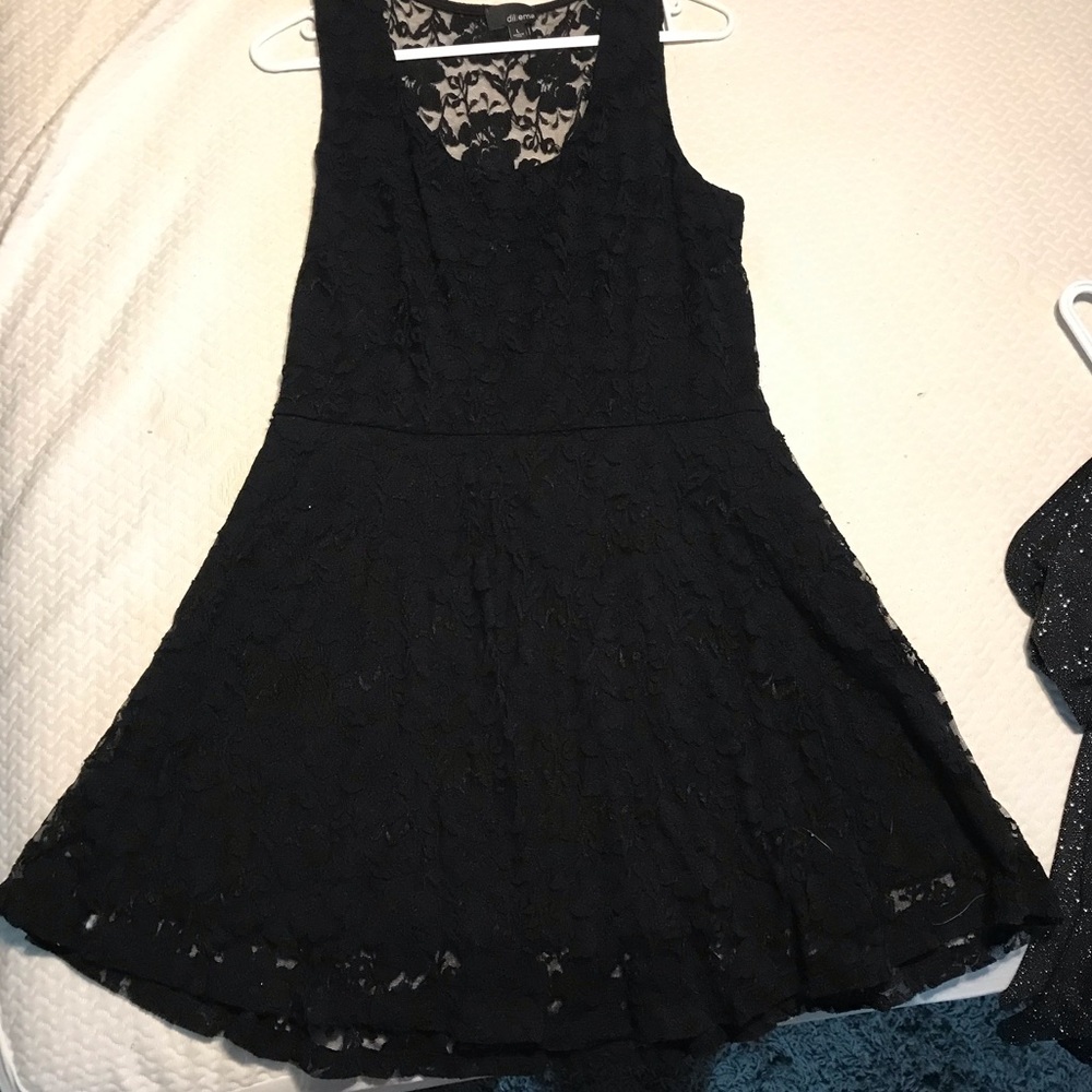 Black Lace Dress